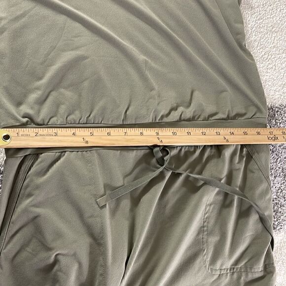 Reaction by Thread and Supply Large Dress Dara Mini Olive green loungewear New - Picture 8 of 10